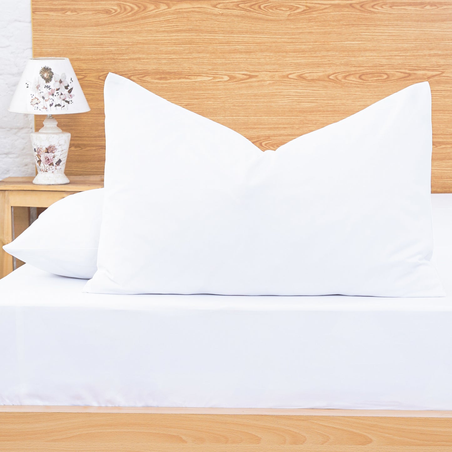 Glory Bird White Pillow Cases